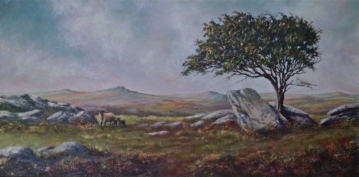 Up on the Moors   SOLD