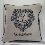 Fun Cushions / personalised wedding cushions