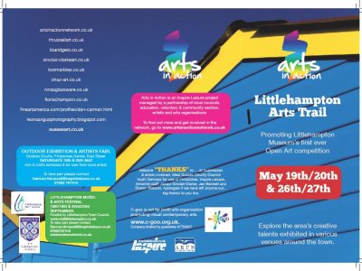 Littlehampton Arts Trail - 19/20 & 26/27 May.