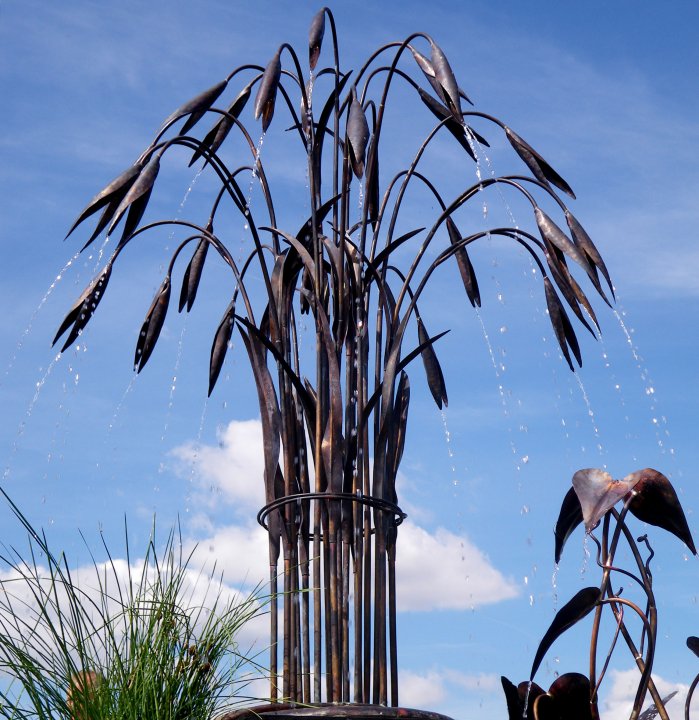 Oat Sheaf Fountain