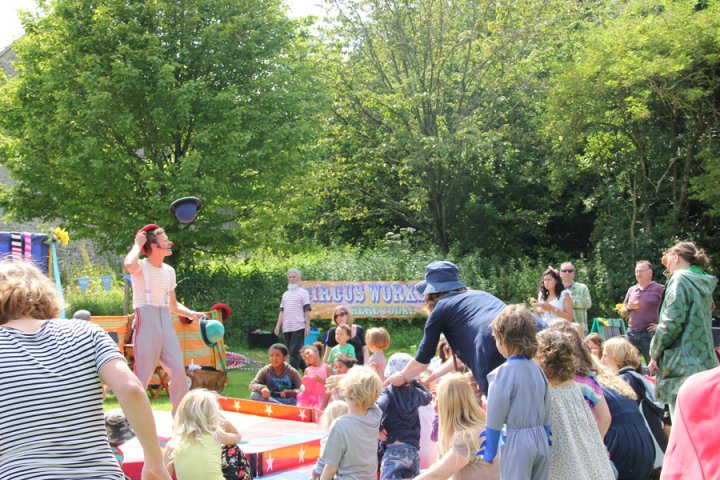 Zaz the Clown @ Dromos, Coombes Farm 2012